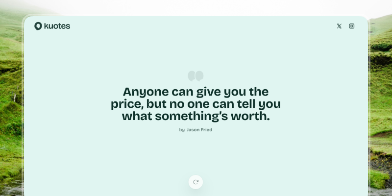 Kuotes.co - Quote collection, inspiring words